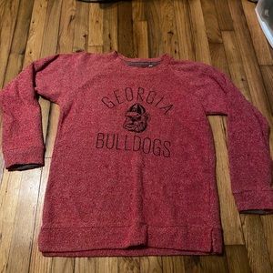 Georgia Bulldogs Comfy Terry Crewneck - Medium